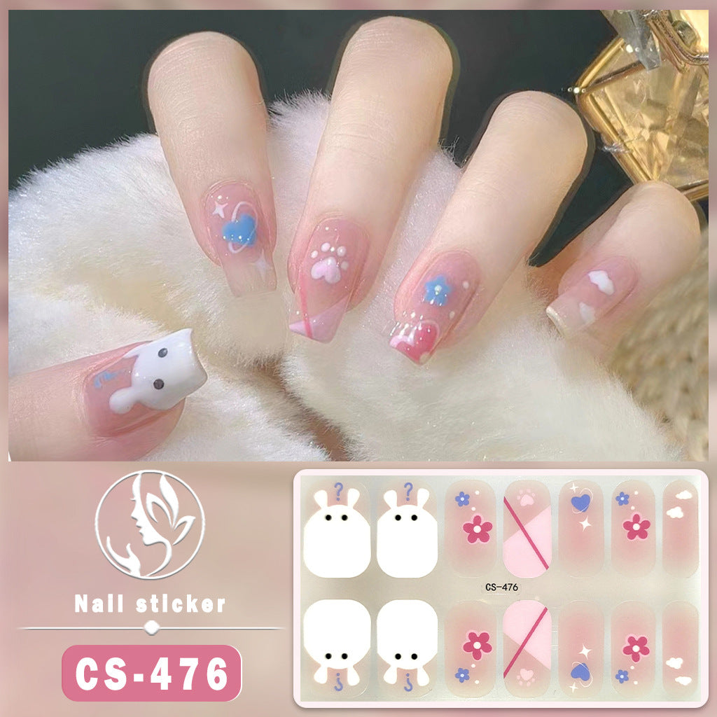 Nail art stickers