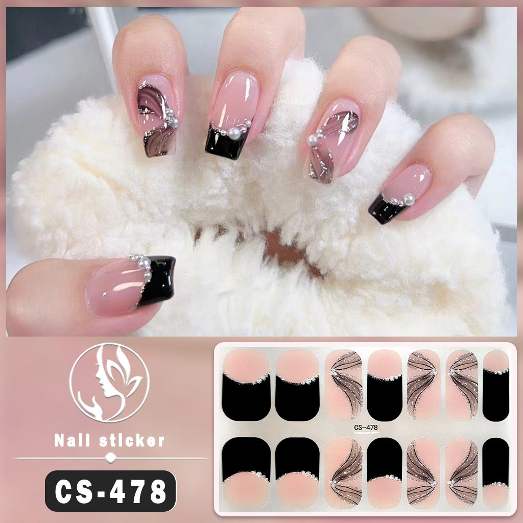 Nail art stickers