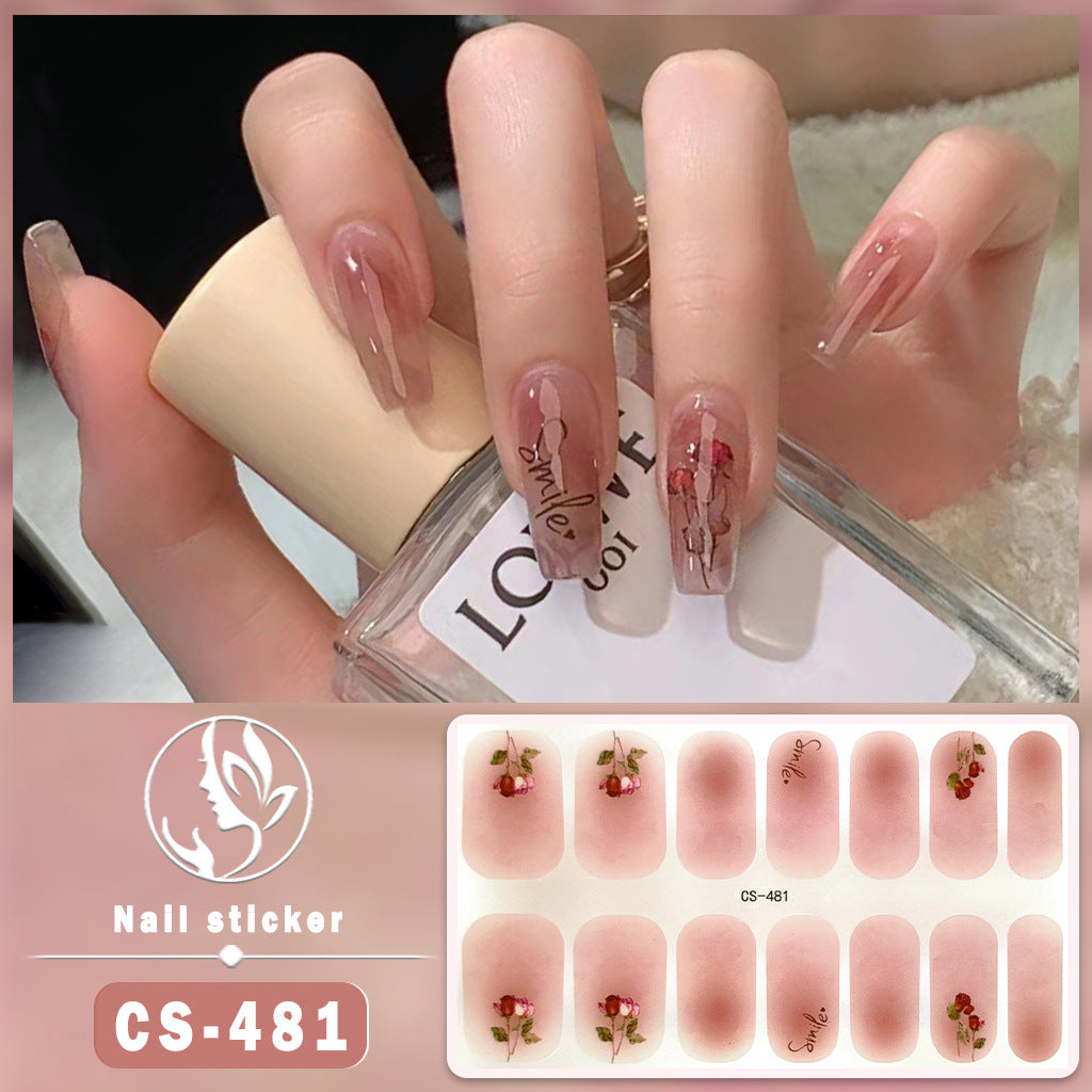 Nail art stickers