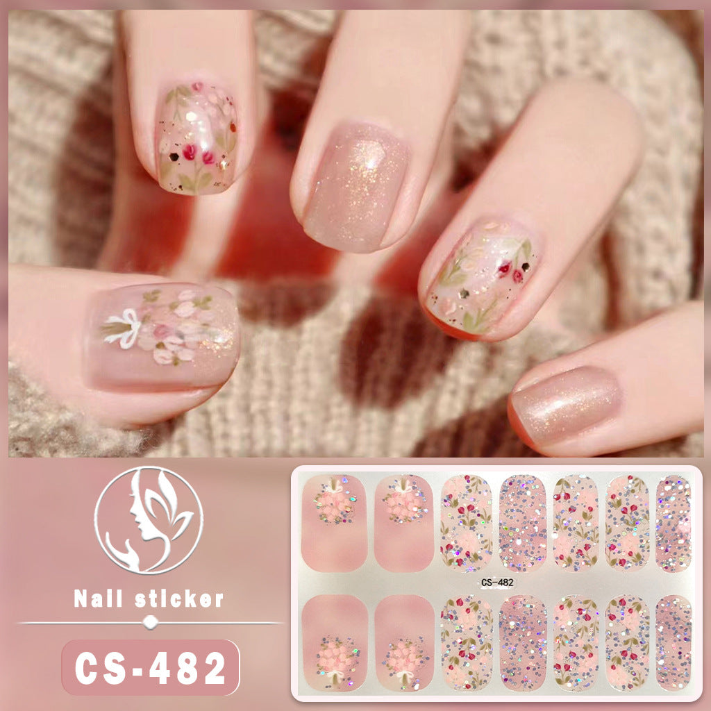 Nail art stickers