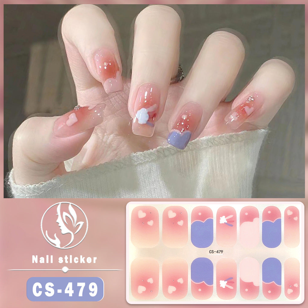 Nail art stickers