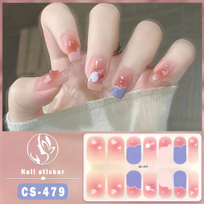 Nail art stickers