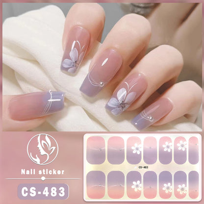 Nail art stickers