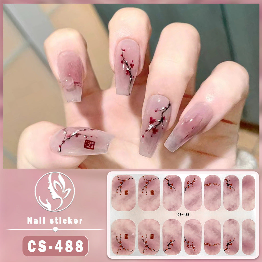 Nail art stickers