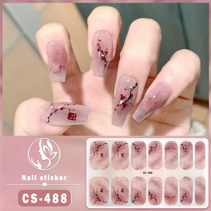 Nail art stickers