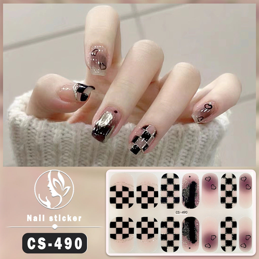 Nail art stickers
