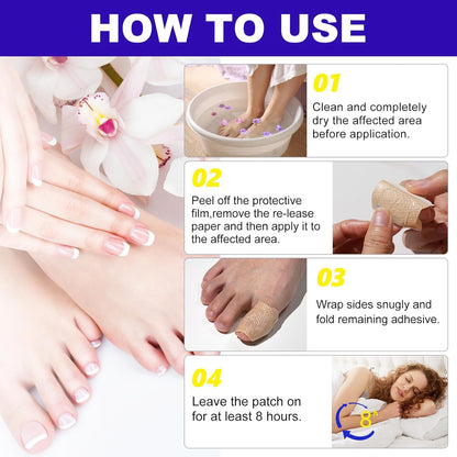 Nail care stickers