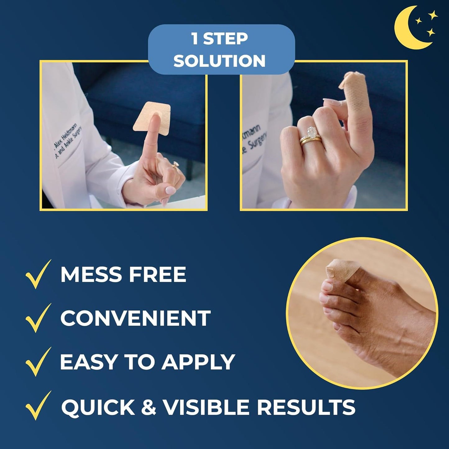 Nail care stickers