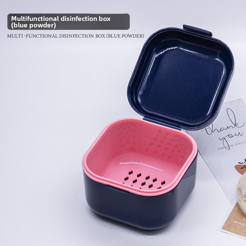 Nail Cleaning Bowl with Filter and Braces Storage Box