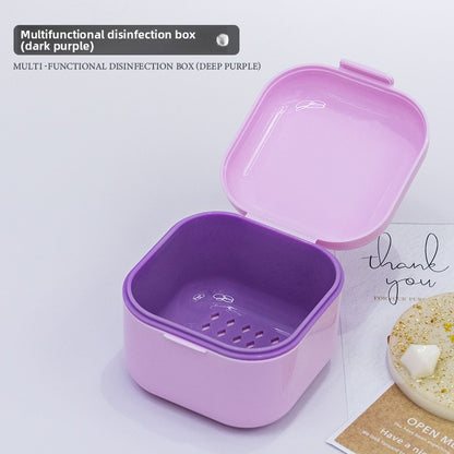 Nail Cleaning Bowl with Filter and Braces Storage Box