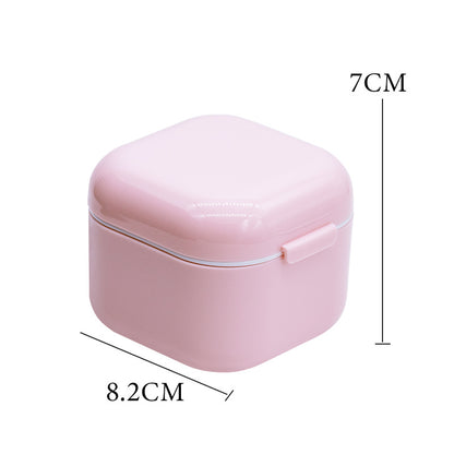 Nail Cleaning Bowl with Filter and Braces Storage Box