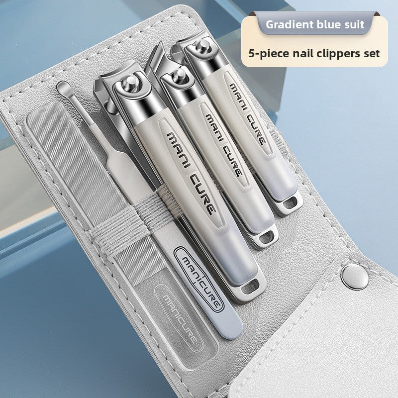 Nail clipper set, stainless steel nail clippers