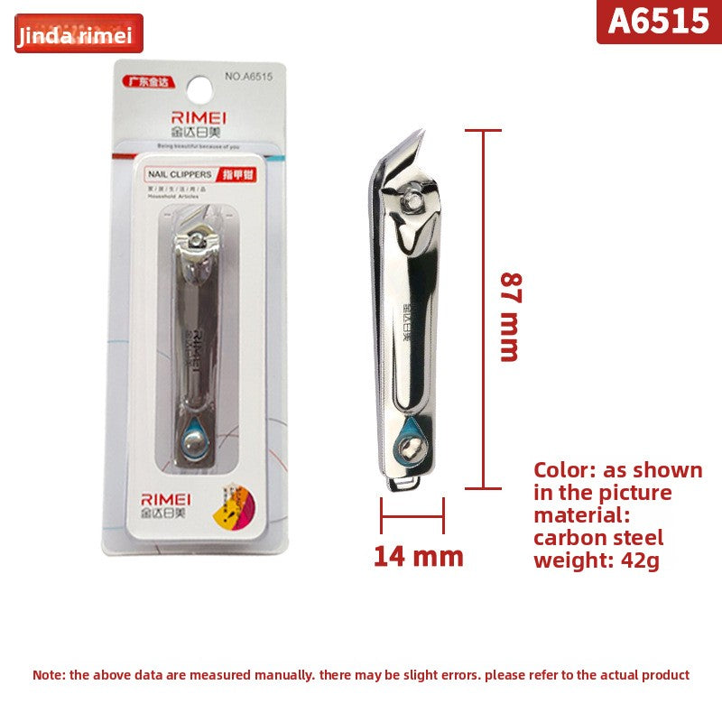 Nail clippers and nail clippers home