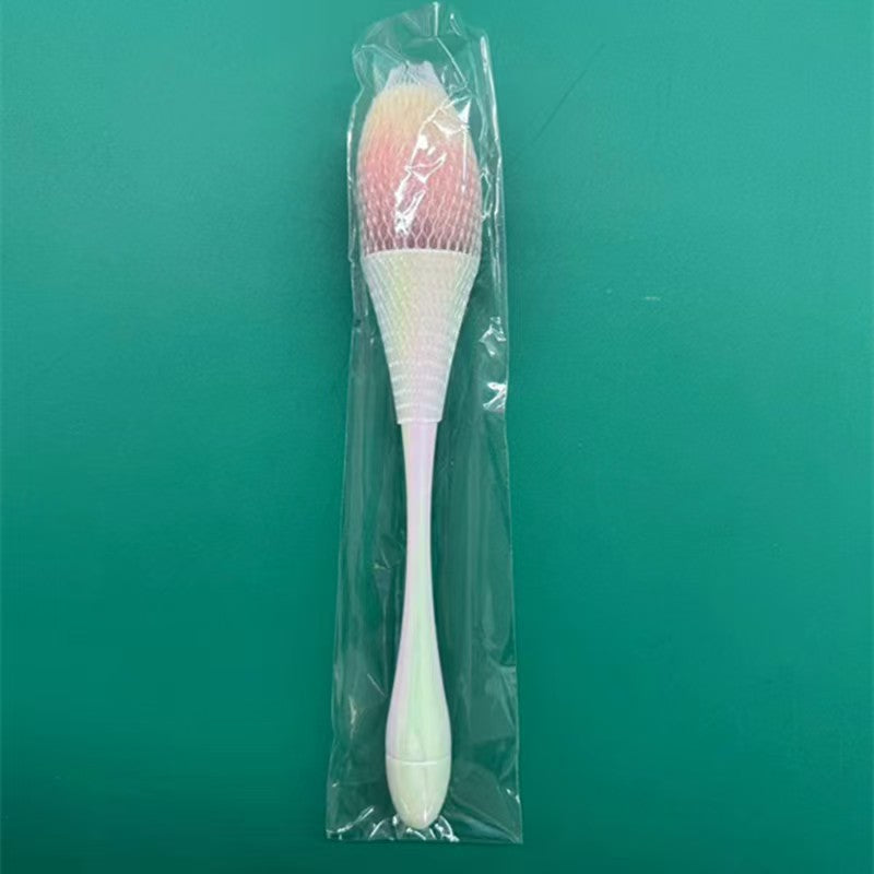 Nail dust brush