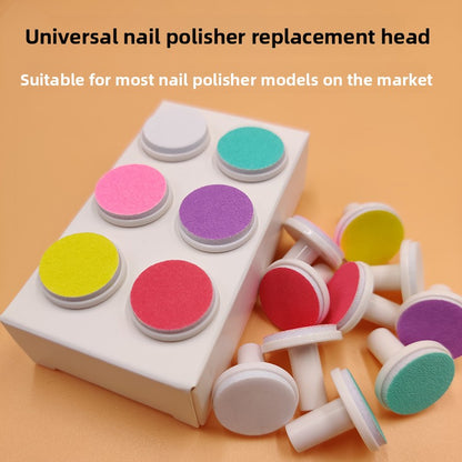 Nail file head