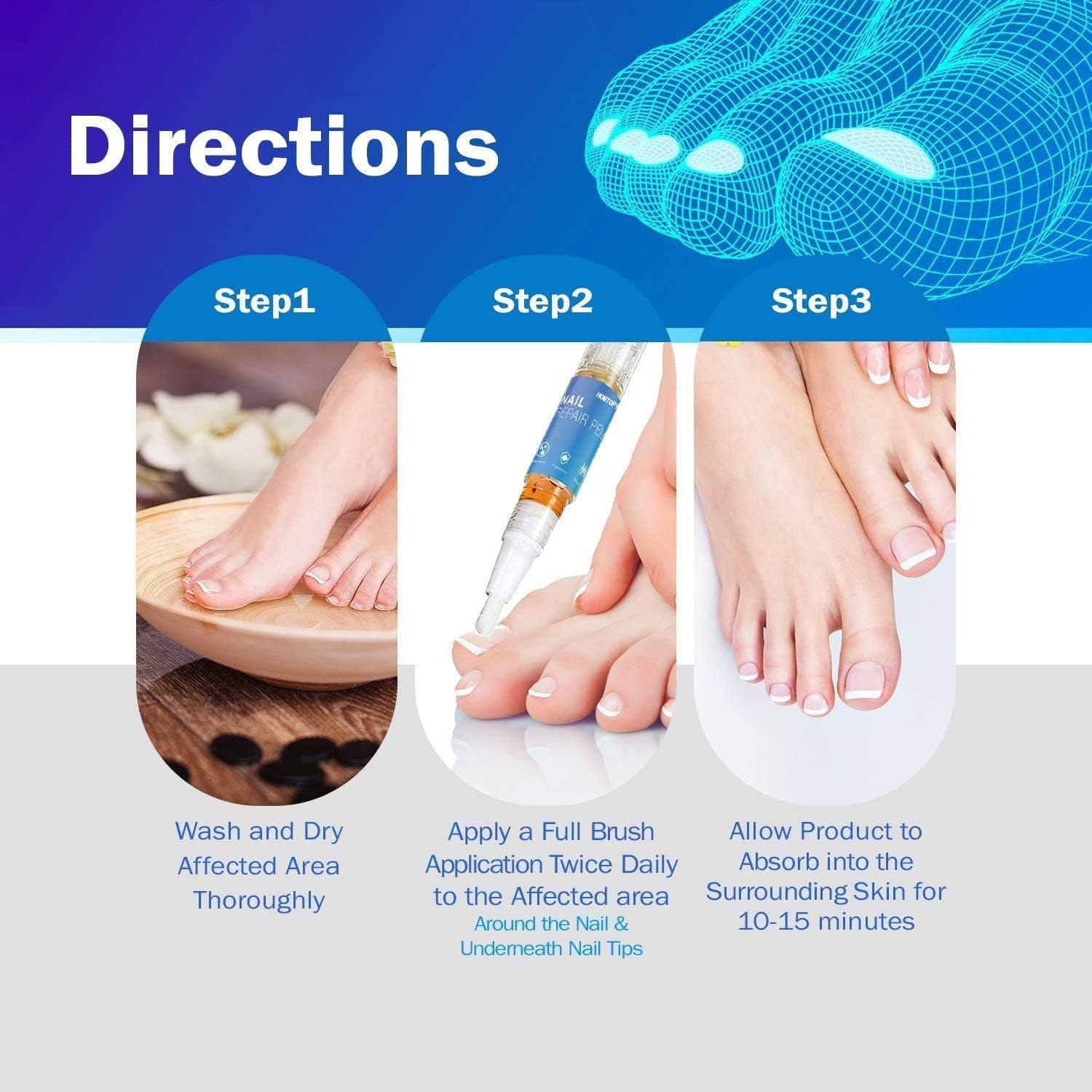 Nail Fungus Repair Pen for Foot Care