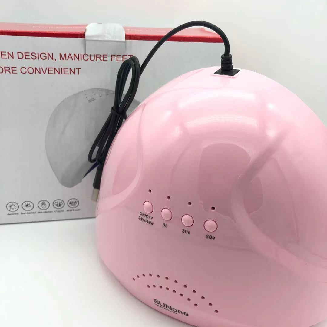 Nail lighting therapy machine