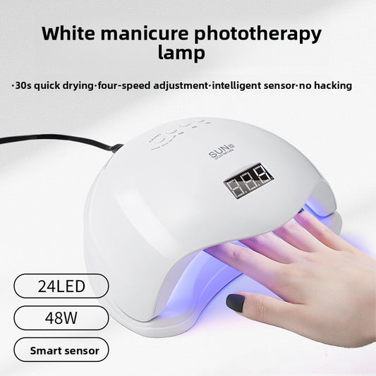 Nail machine phototherapy lamp
