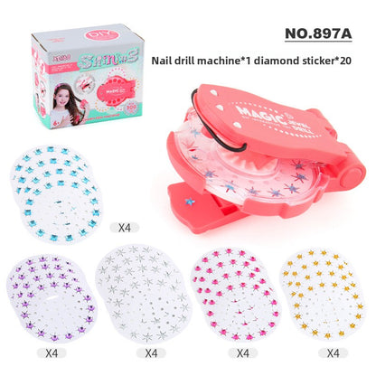 Nail-on hairpin hair-styling tool