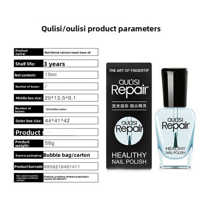 Nail polish nourishing base coat