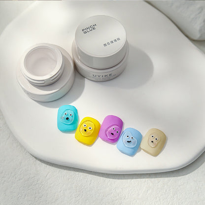 Nail polish putty