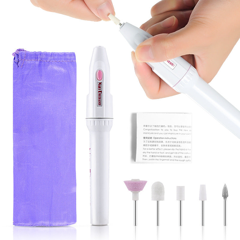 Nail polishing electric grinder