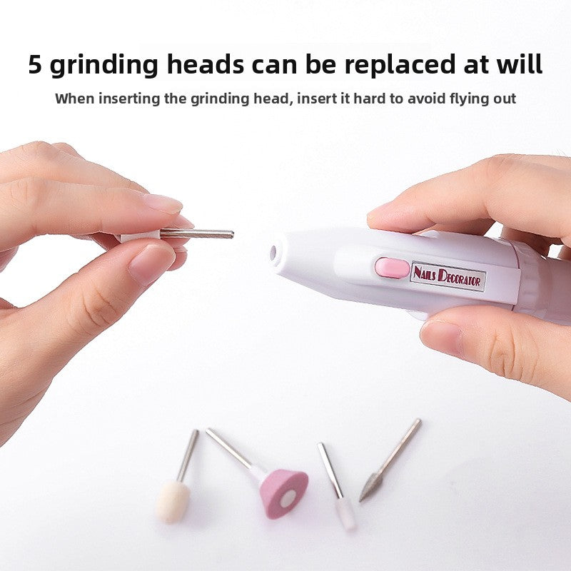 Nail polishing electric grinder