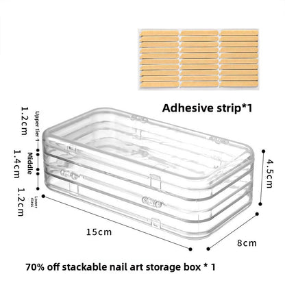 Nail Wear Nail Storage Box