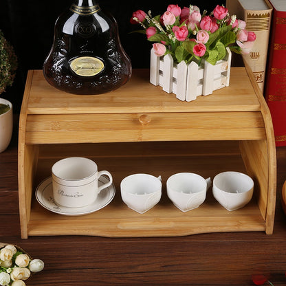 Nan bamboo food storage box