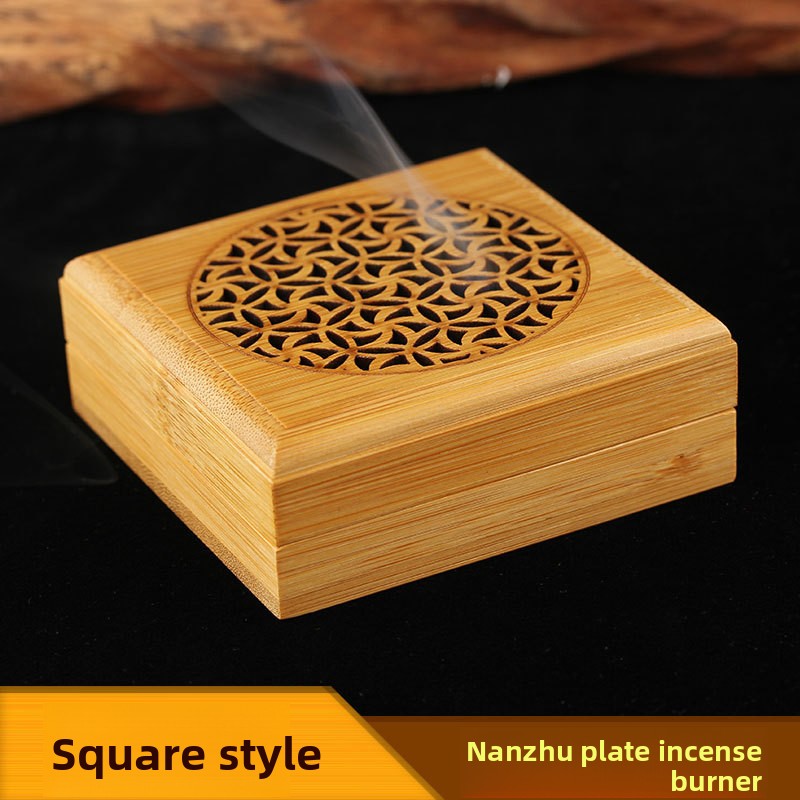 Nan竹 Incense Stick Holder with Amber Fragrance