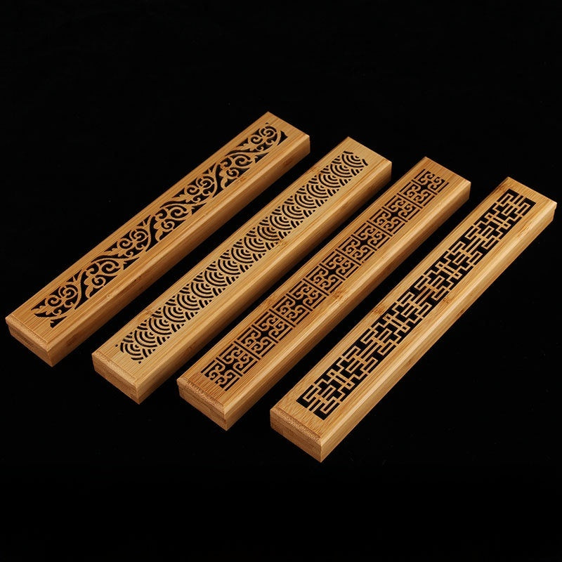 Nan竹 Incense Stick Holder with Amber Fragrance