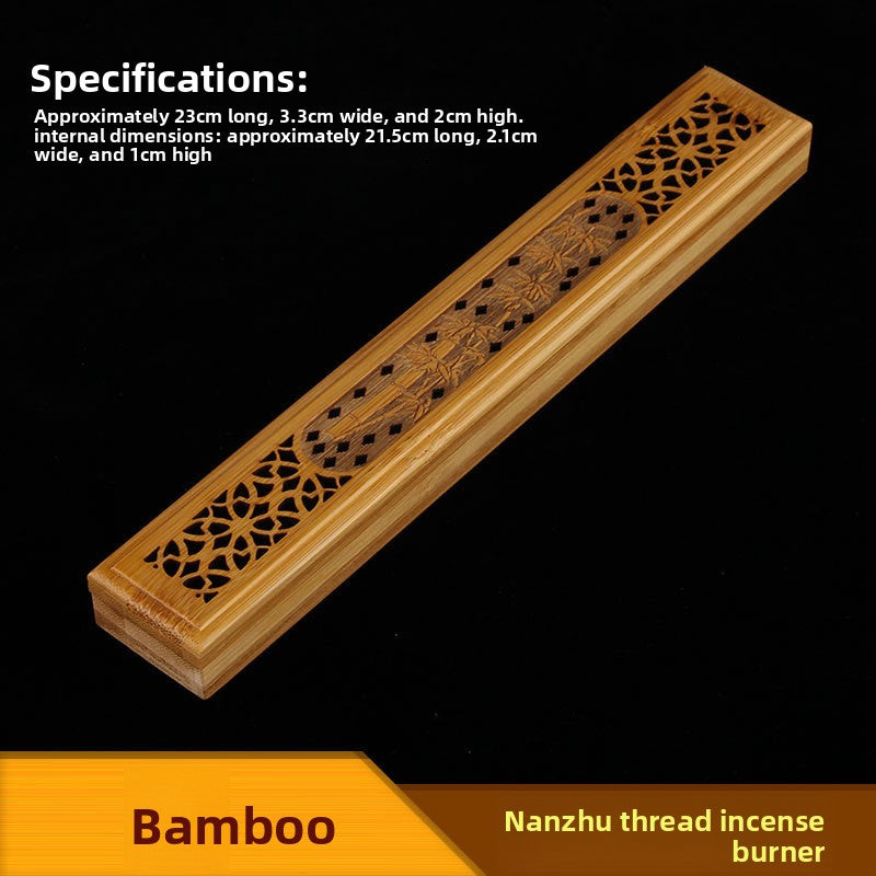 Nan竹 Incense Stick Holder with Amber Fragrance