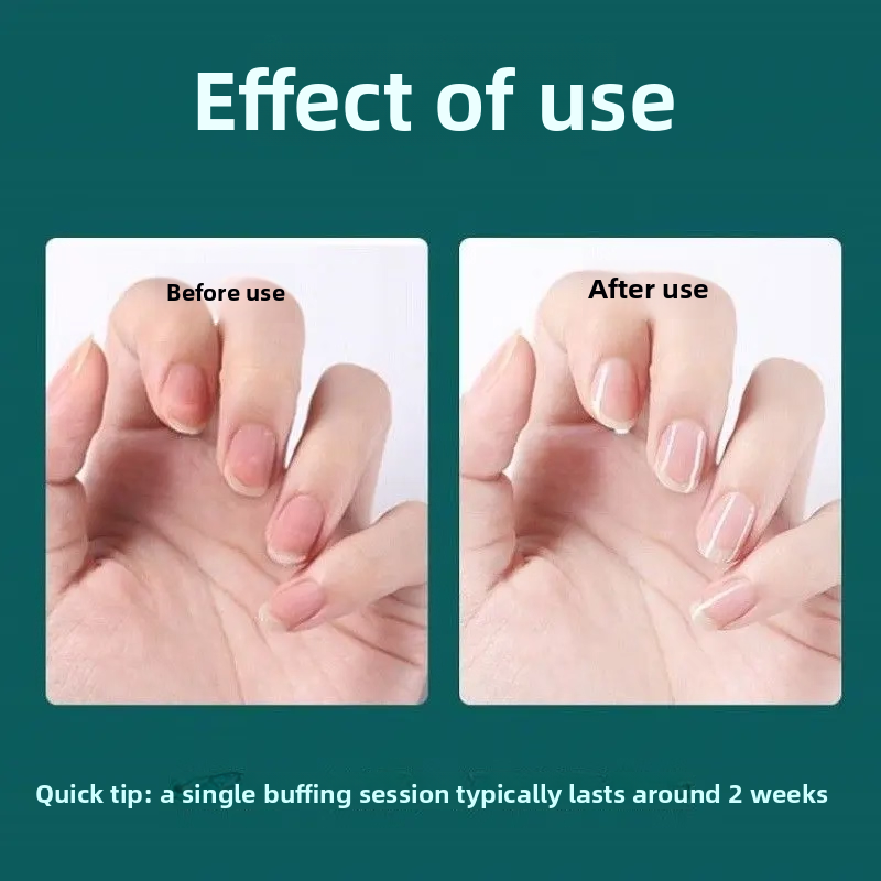 Nano-glass nail file for nail shaping