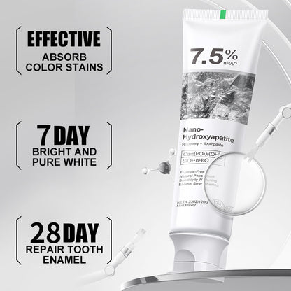 Nano Hydroxyapatite Fluoride-Free Toothpaste