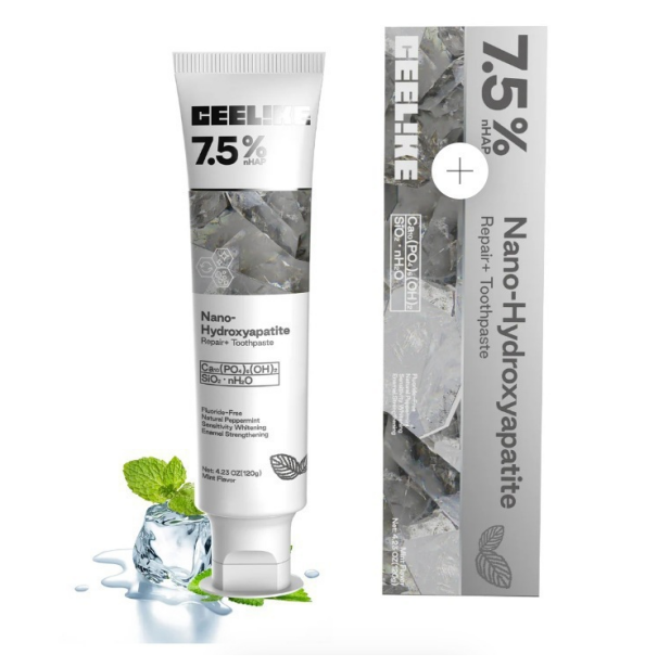 Nano hydroxyapatite repairs and protects teeth