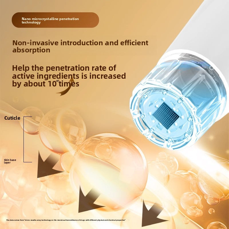 Nano micro-needle water light beauty salon instrument