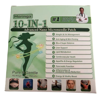 Nano Microneedle Metabolic Support Patch