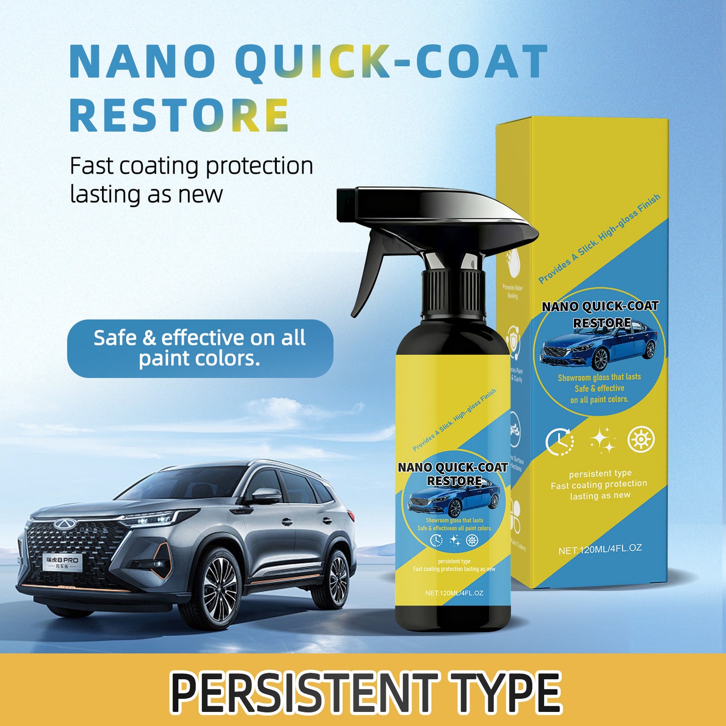 Nano Quick Car Coating Spray