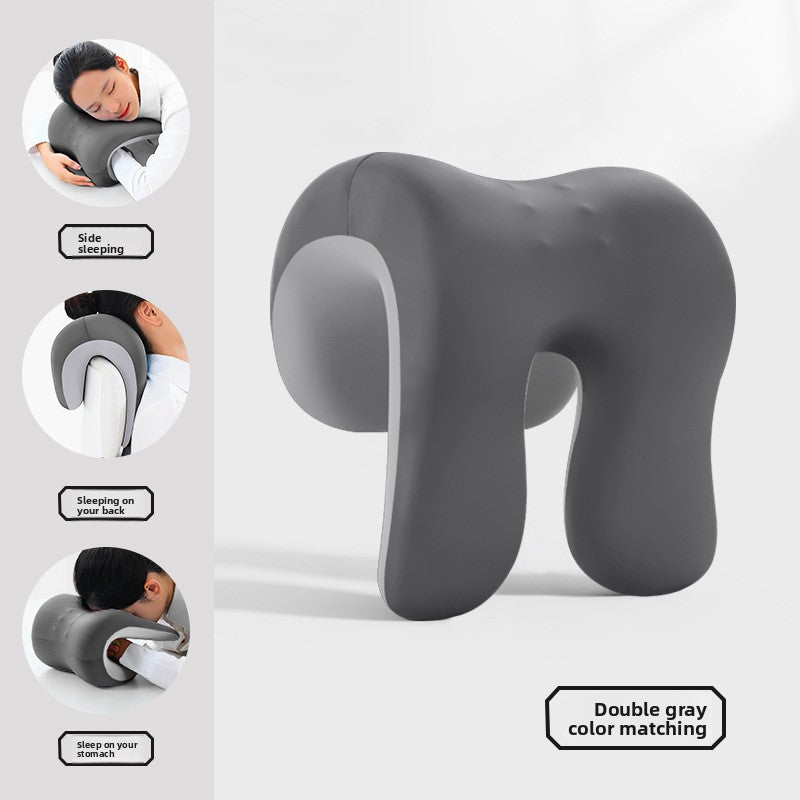 Nap back pillow with memory foam
