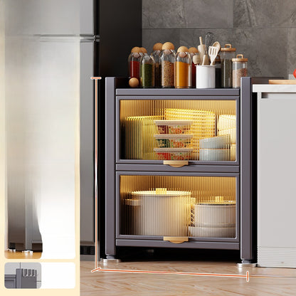 Narrow Storage Cabinet Multi Tier Organizer