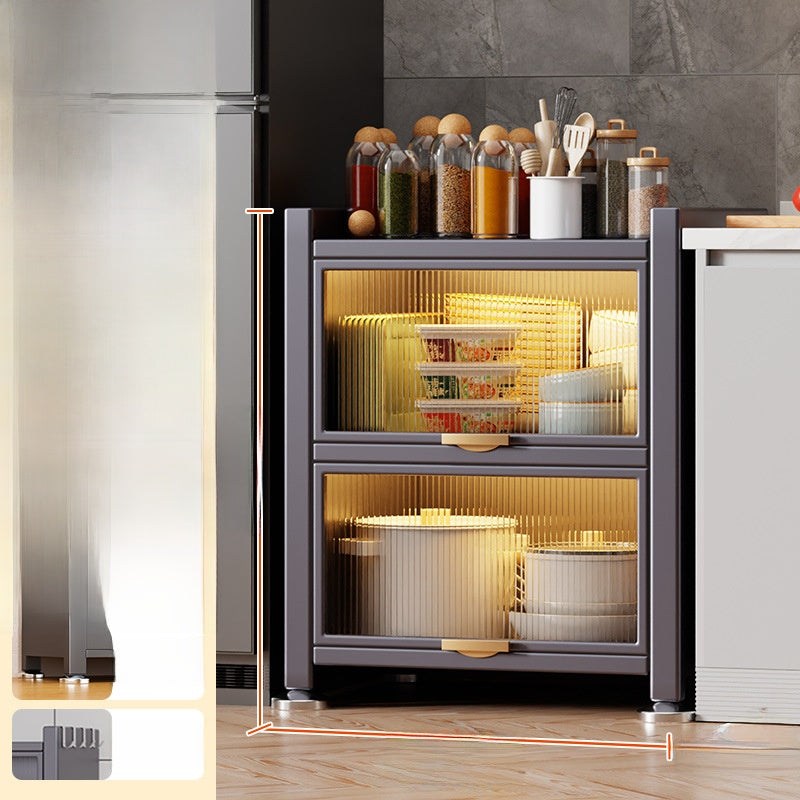 Narrow Storage Cabinet Multi Tier Organizer