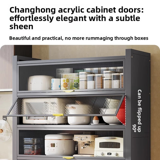 Narrow Storage Cabinet Multi Tier Organizer