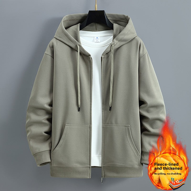 NASA Co-Branded Hooded Cardigan Sweatshirt