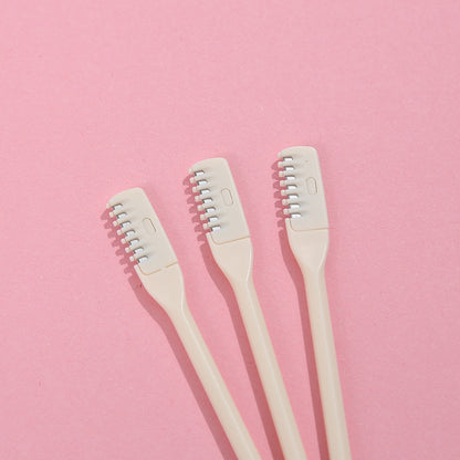 Nasal hair knife trimmer, nasal hair scraper