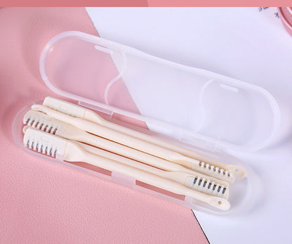 Nasal hair knife trimmer, nasal hair scraper
