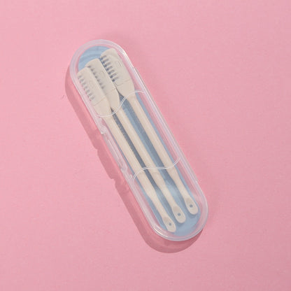 Nasal hair knife trimmer, nasal hair scraper