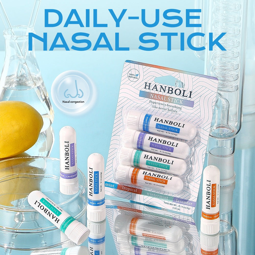 Nasal Inhaler for Refreshing and Clearing the Mind Anti-Stuffy Nose Relief