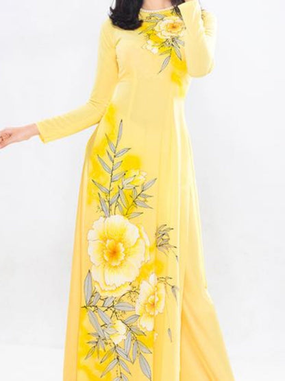 National style cheongsam dress