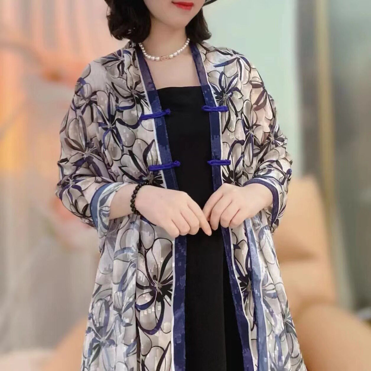National Style Silk Scarf