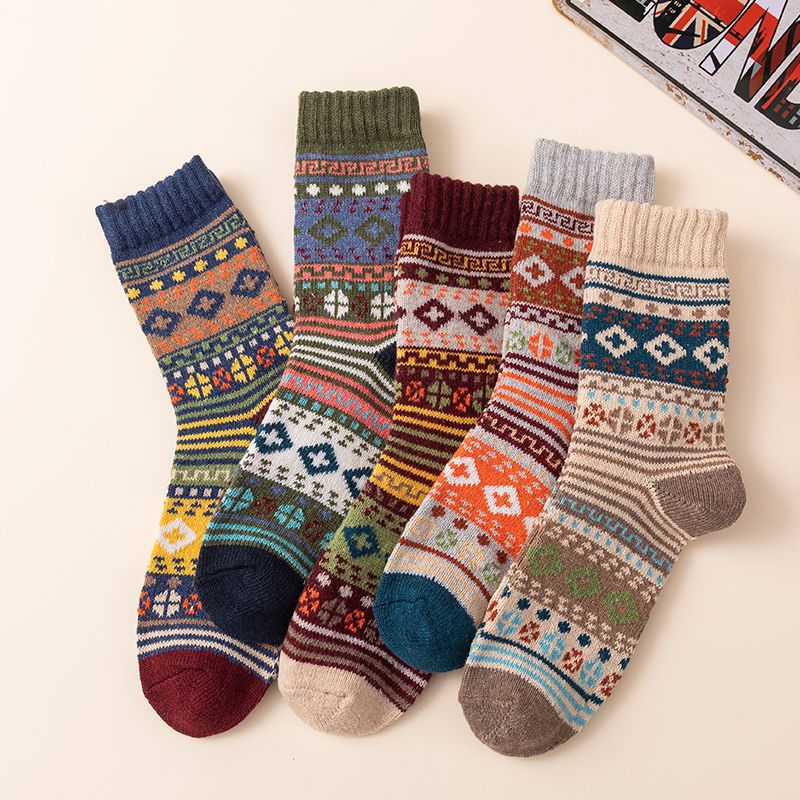 National style vintage stockings